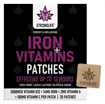 Iron + Vitamin x 30 Patches (Stronglife)