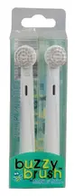 Buzzy Brush Replacement Heads for Electric Toothbrush - 2 Pack (Jack N Jill)