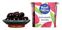 Organic Kalamata Olives 180g (The Real Olive Company)