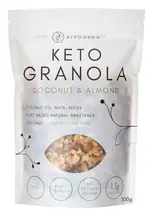 Plant Based Coconut & Almond Keto Granola 300g (Keto Hana)