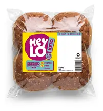 Keto Seeded Brown Rolls 240g (HeyLO)