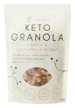 Vanilla & Pink Himalayan Salt Keto Granola 300g (Keto Hana)