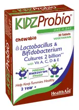 KidzProbio Chewable 30 Tablets (Health Aid)
