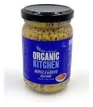 Organic Mustard Wholegrain 200g (Organic Kitchen)