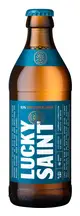Superior Unfiltered Alcohol Free Lager Bottle 330ml (Lucky Saint)