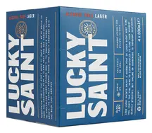 Superior Unfiltered Alcohol Free Lager 4x330ml (Lucky Saint)