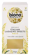 Organic White Lasagne Sheets 250g (Biona)