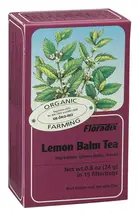 Organic Lemon Balm Herbal Tea, 15 Bags (Floradix)