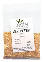 Lemon Peel, Fine 50g (Hampshire Foods)