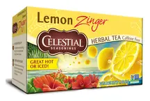 Lemon Zinger Herbal Tea, 20 Tea Bags (Celestial Seasonings)