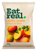 Lentil Chips Mint & Mango 95g (Eat Real)