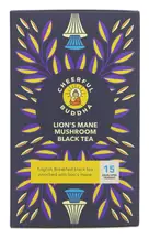 Lion's Mane Mushroom Black Tea 15 Bags (Cheerful Buddha)