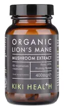 Organic Lion's Mane Mushroom Extract 60 capsules (KIKI Health)