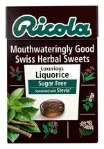 Liquorice Sugar Free Sweets 45g (Ricola)