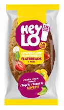 Low-Carb Flatbreads 4 x 70g (Heylo)