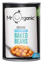Organic Low Sugar Baked Beans 400g (Mr Organic)