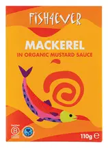 Mackerel Fillets in Mustard Sauce 120g (Fish4Ever)
