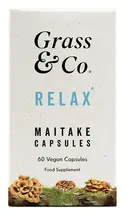 Organic Maitake Mushrooms with Ashwagandha 60 Capsules (Grass and Co)
