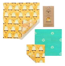 Beeswax Wraps - Medium Kitchen Pack (The Beeswax Wrap Company)