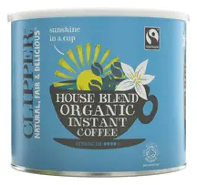 Organic Medium Roast Instant Arabica Coffee 500g (Clipper)