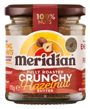 Crunchy Hazelnut Butter 170g (Meridian)