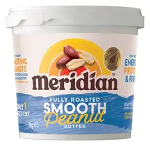Smooth Peanut Butter 1kg (Meridian)