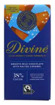 Milk Chocolate with Salted Caramel 90g (Divine)