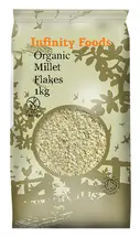 Millet Flakes, Organic 500g (Infinity Foods)