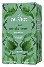 Organic Mint Matcha Green Tea 20 x Sachets (Pukka)