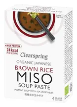 Organic Instant Brown Rice Miso Soup Paste 60g (Clearspring)
