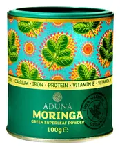 Moringa Leaf Powder 100g, Organic (Aduna)
