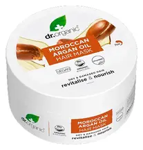 Organic Moroccan Argan Oil Hair Mask 200ml (Dr Organic)
