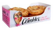 6 Big Jam & Coconut Rings, Gluten-Free 240g (Mrs Crimble's)