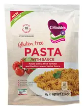 Pasta with Tomato Sauce, Gluten-Free 95g (Mrs Crimble's)