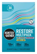 Restore Multipack Electrolyte Sachets x 30 (Hunter and Gather)