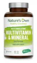 Multivitamins & Minerals, 100 Tablets (Nature's Own)