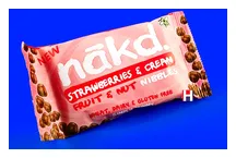 Strawberries &amp; Cream Nibbles 40g (Nakd)