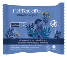 Organic Cotton Intimate Wipes x12 wipes (Natracare)