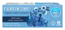 Organic Non-Applicator Tampons Super x20 (Natracare)