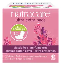 Ultra Extra Pads, Normal x12 (Natracare)