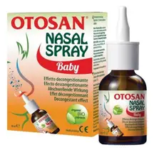 Organic Natural Baby Nasal Spray 20ml (Otosan)