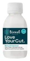 Natural Coconut Probiotic Shots 125ml  (Biomel)