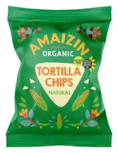 Organic Natural Tortilla Corn Chips 75g (Amaizin)