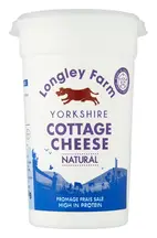 Natural Cottage Cheese 250g (Longley Farm)