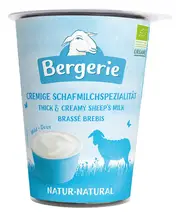 Organic Natural Sheep's Milk Stirred Yoghurt 400g (Bergerie)