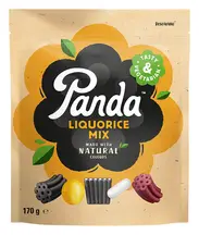Natural Liquorice Mix 170g (Panda)