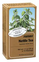 Organic Nettle Herbal Tea, 15 Bags (Floradix)