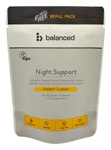 Night Support Refill Pouch 30 Capsules (Balanced)