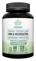 NMN & Resveratrol x 120 Capsules (Stronglife)