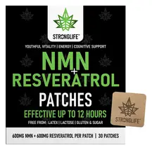 NMN & Resveratrol x 30 Patches (Stronglife)